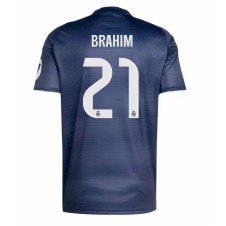 Real Madrid Brahim Diaz #21 Bortedrakt 2025-26 Kortermet